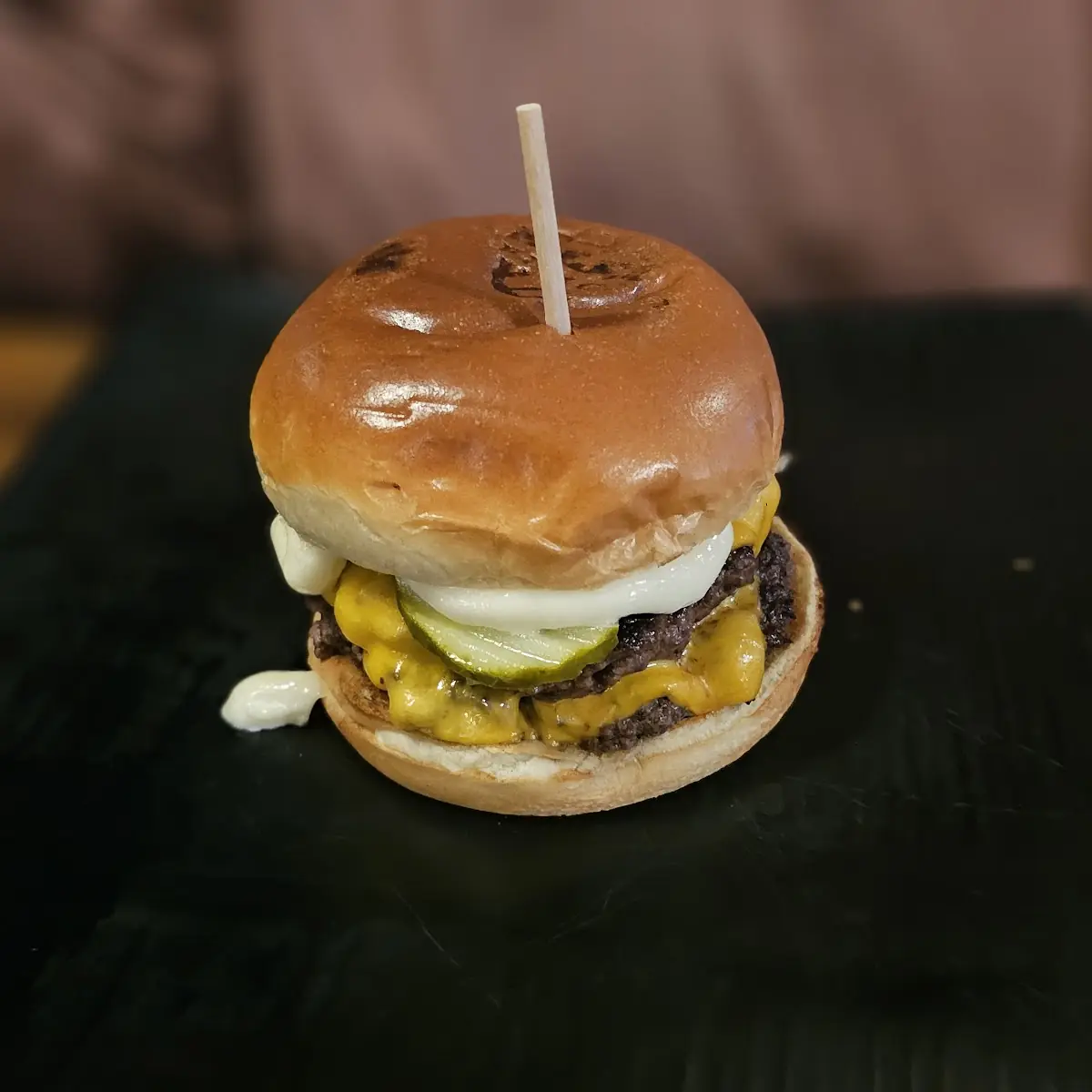 Beer Cheese Burger