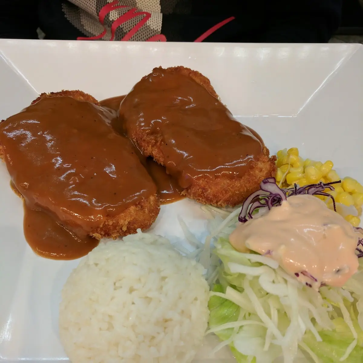 Hamburger Steak Pork Cutlet