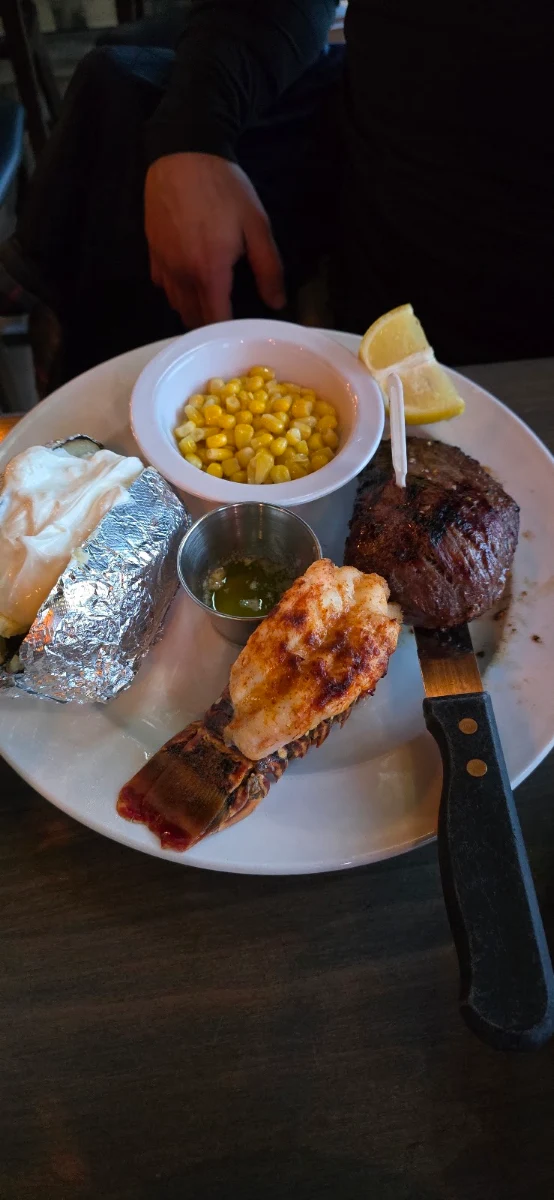 Top Sirloin and Lobster Tail