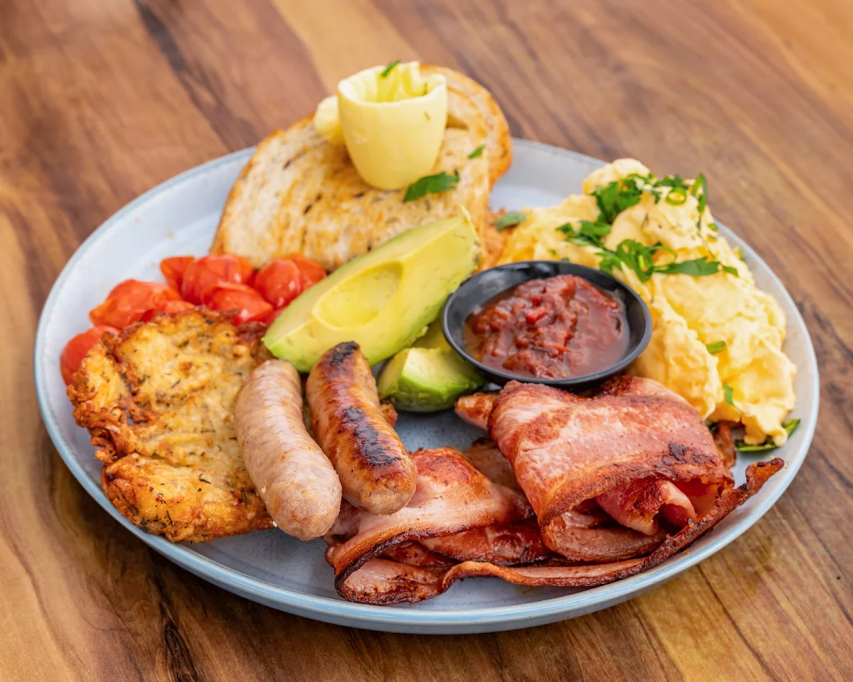 Big Breakfast Veggie, Gamble & Brown Cafe