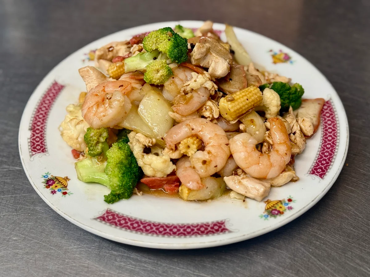 Shrimp with Mixed Vegetables