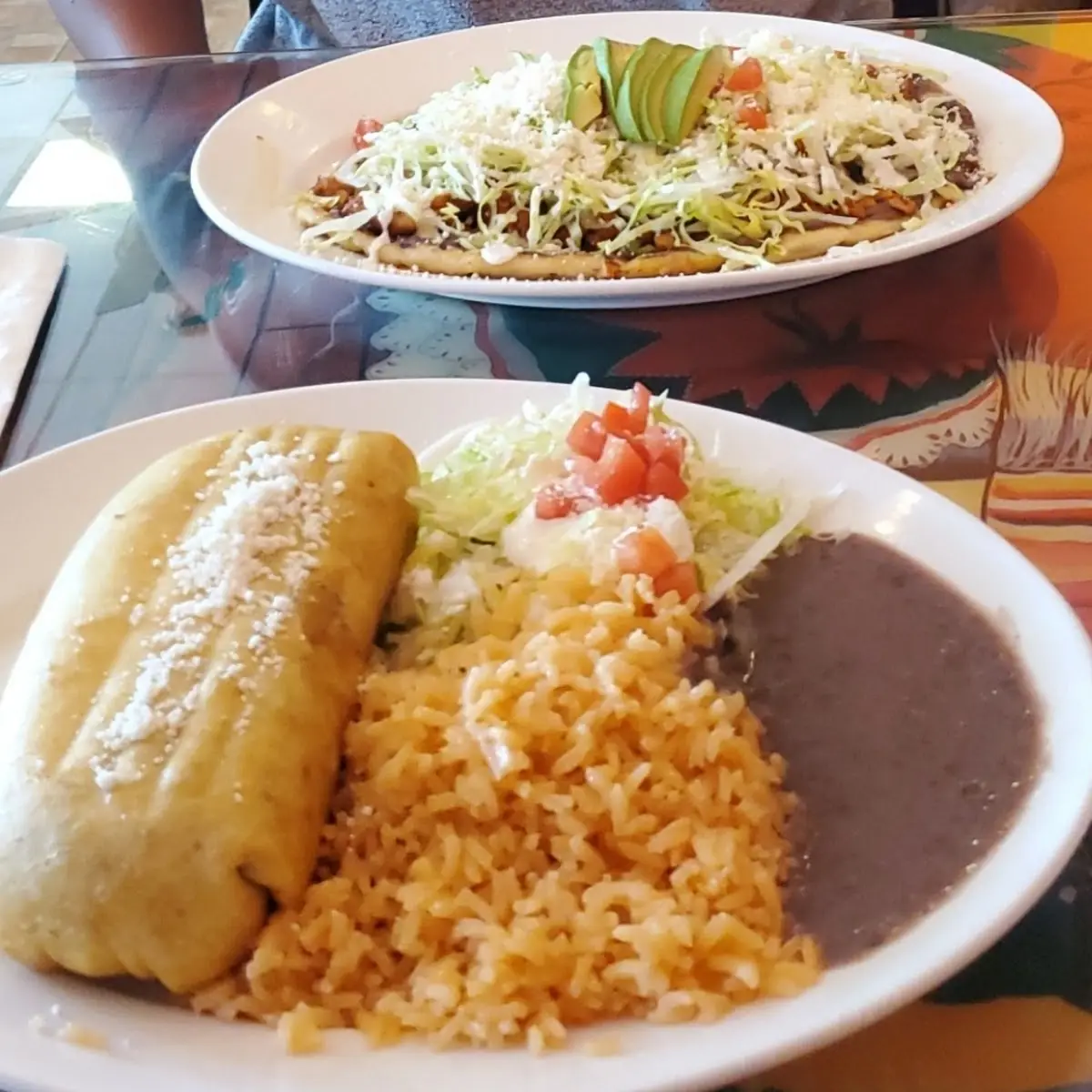 Empanadas w Rice & Beans and Rice