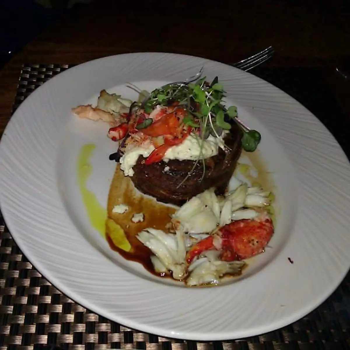 Filet Mignon and Lobster