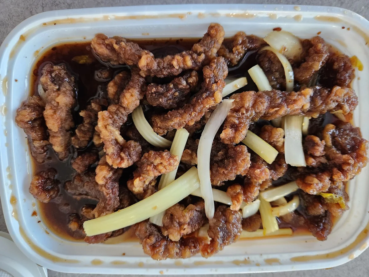 Ginger Beef Spicy