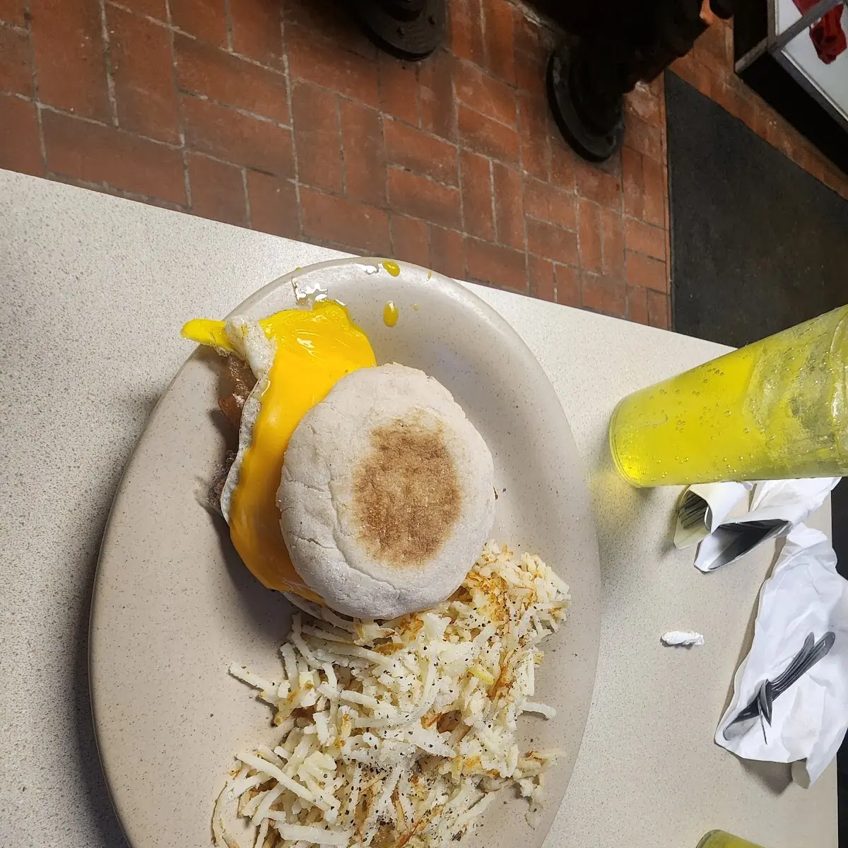 Bacon Egg and Cheese Muffin