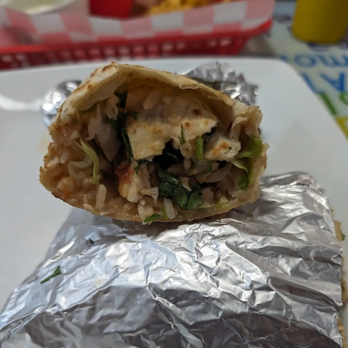 Chicken Burrito