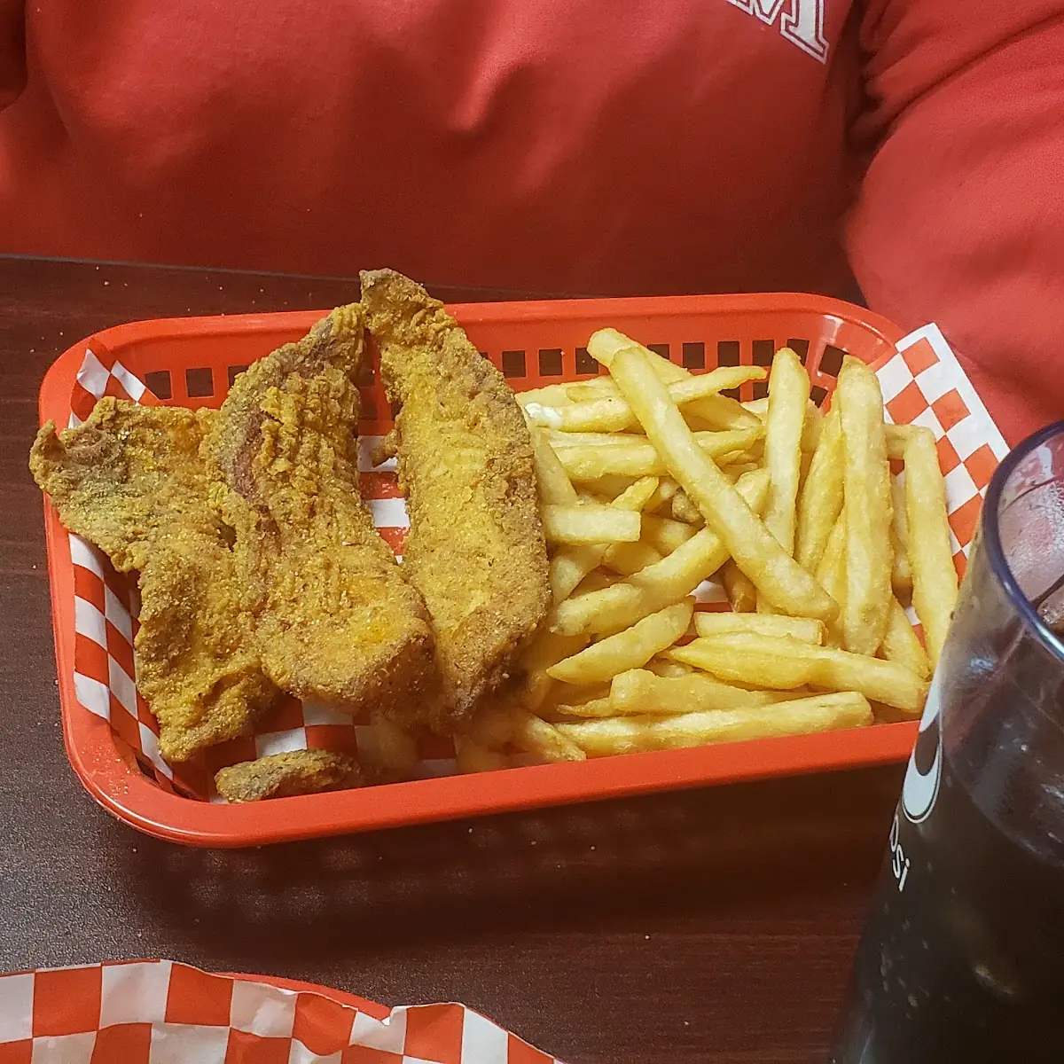 Fried Catfish Basket 4 pcs