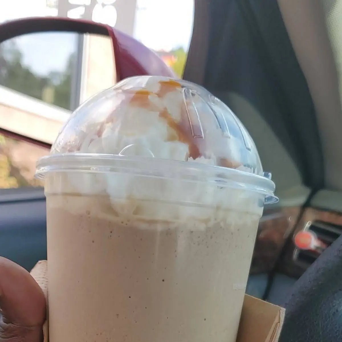 Medium Caramel Frappé