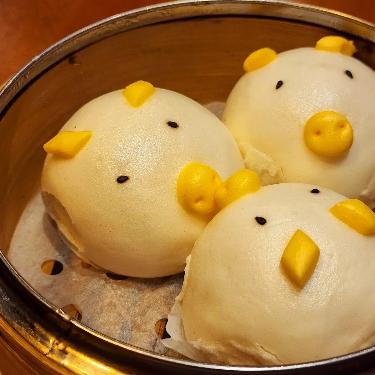 Pig Custard Buns