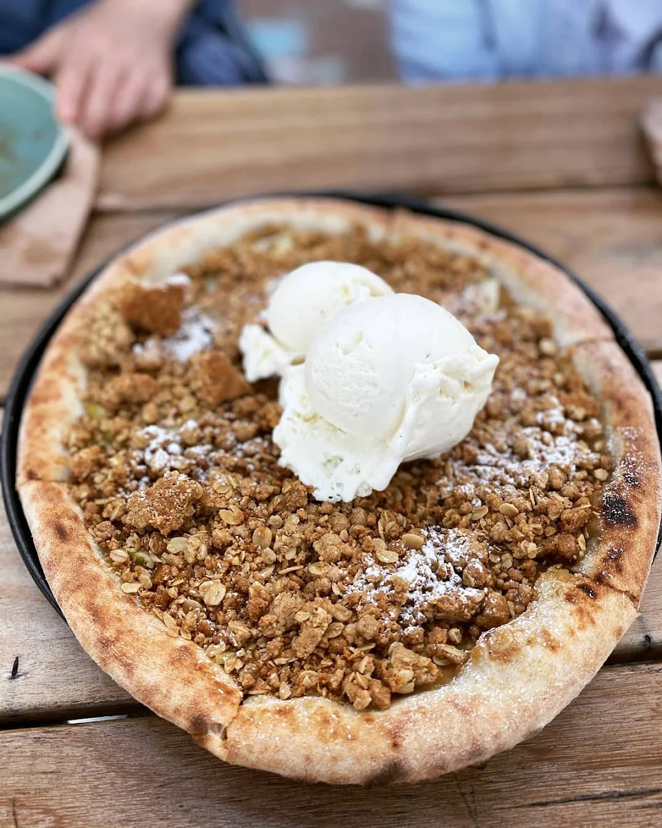 Apple Crumble Pizza, General Public Food Co - Scarborough