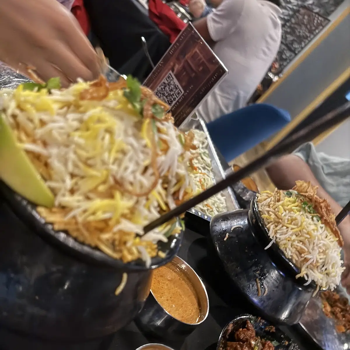 Chicken Biryani with Side Sauces