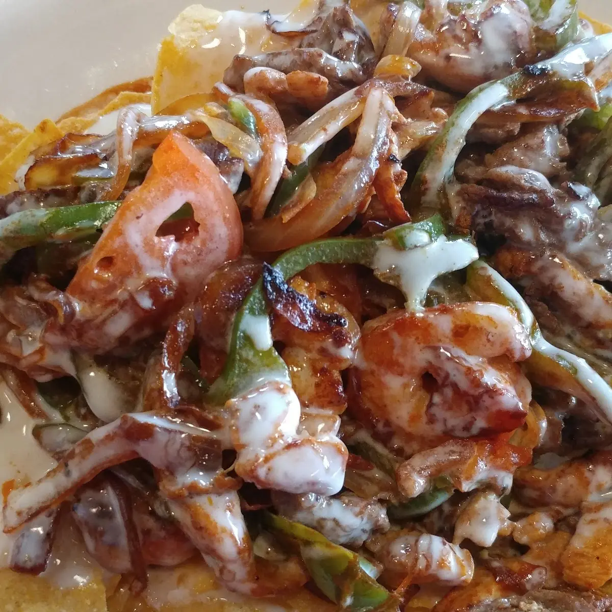 Fajitas Nachos Supreme