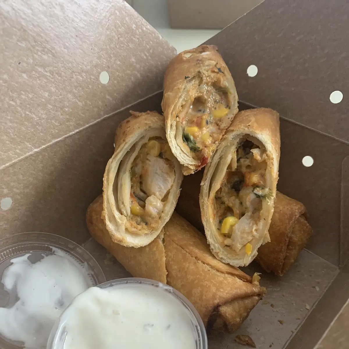 Santa Fe Egg Rolls