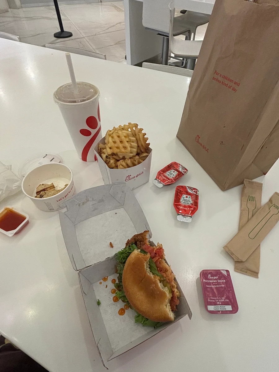 Spicy Deluxe Chicken Sandwich