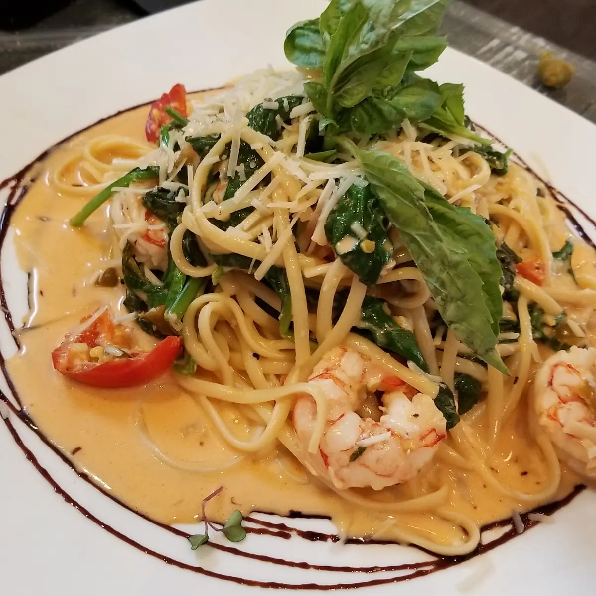 Shrimp Linguine