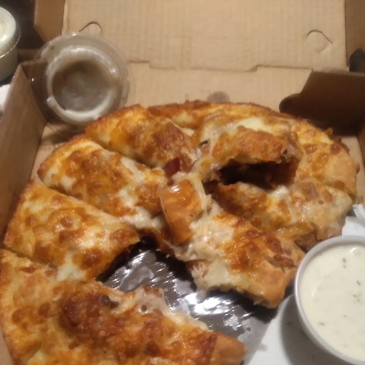 Chicken Parmigiana Calzone