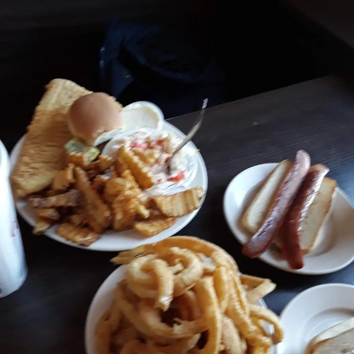 Combination Plate Hot Dog Platter
