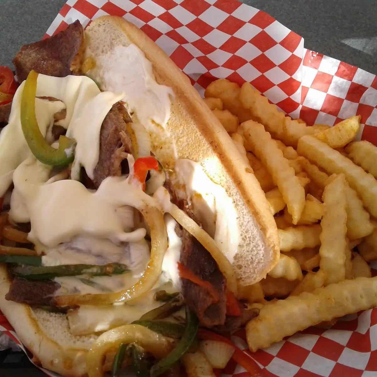 Philly Cheesesteak Sandwich