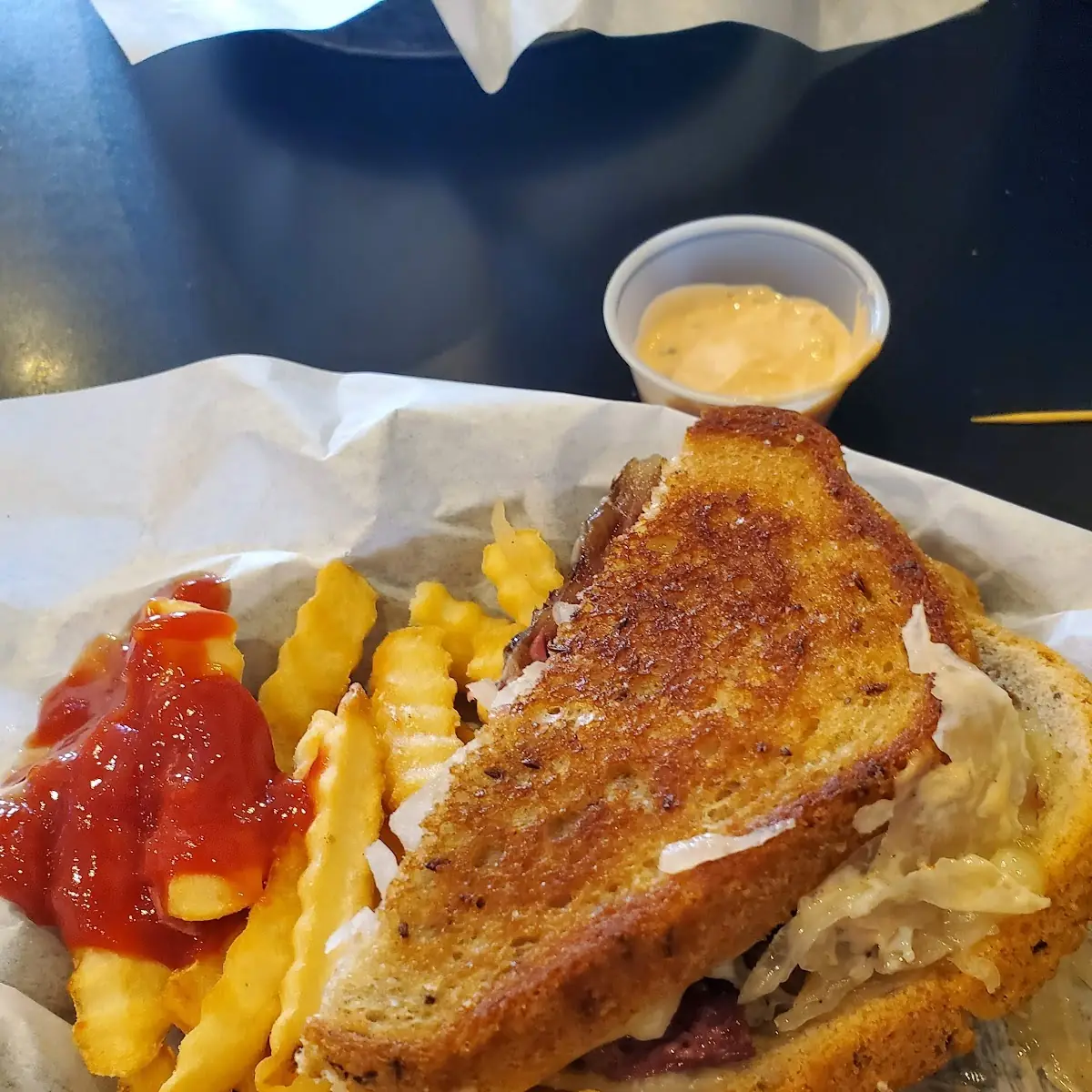 Grilled Cheese & Fries