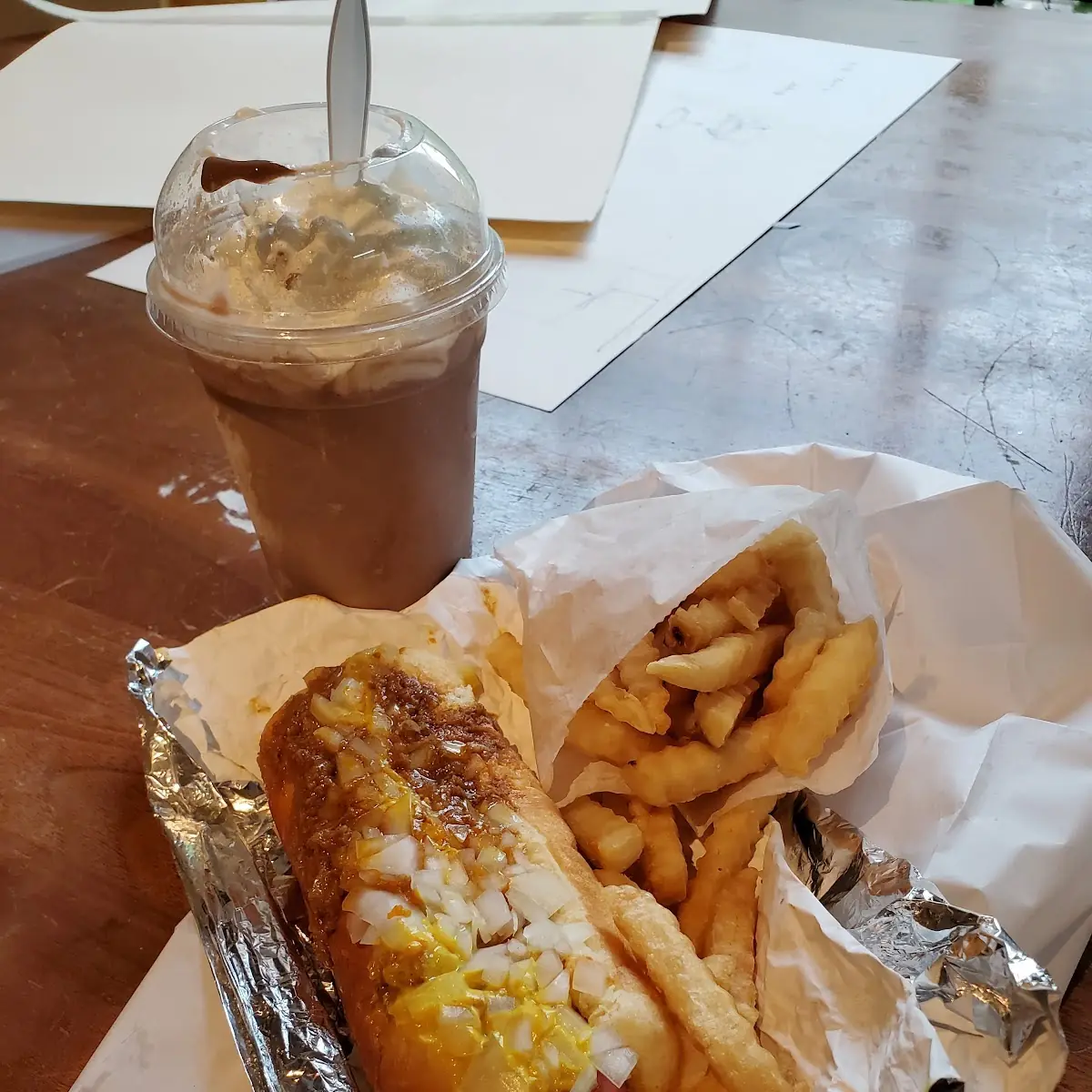 Coney Dog and Fries