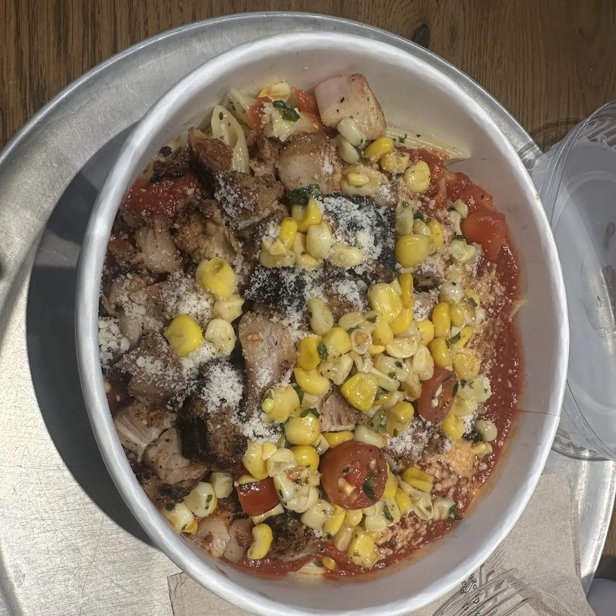 Chicken Parmesan Pasta