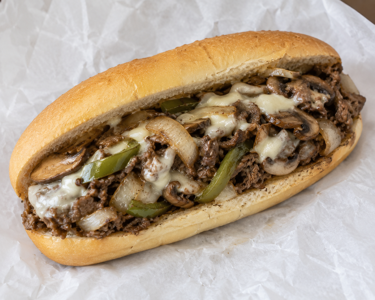 Philly Cheese Steak Sandwich