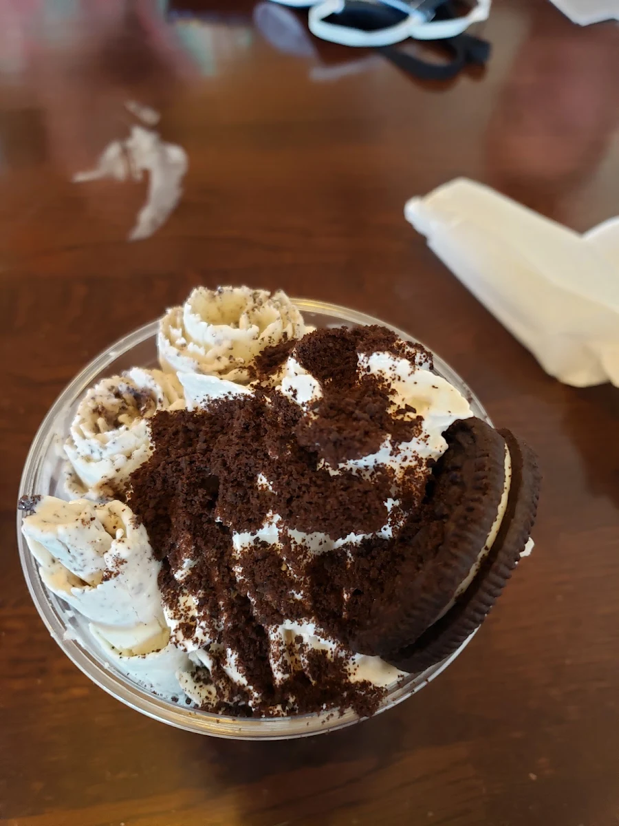 Rolled Oreo Ice Cream