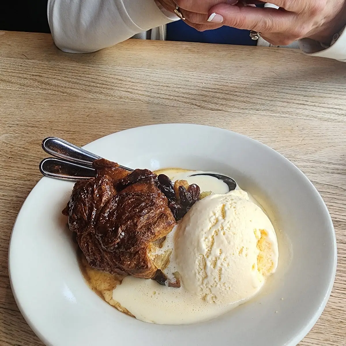 Croissant Bread Pudding