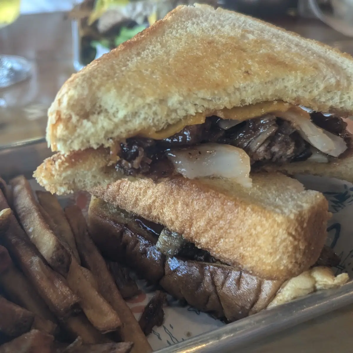 Brisket Grilled Cheese