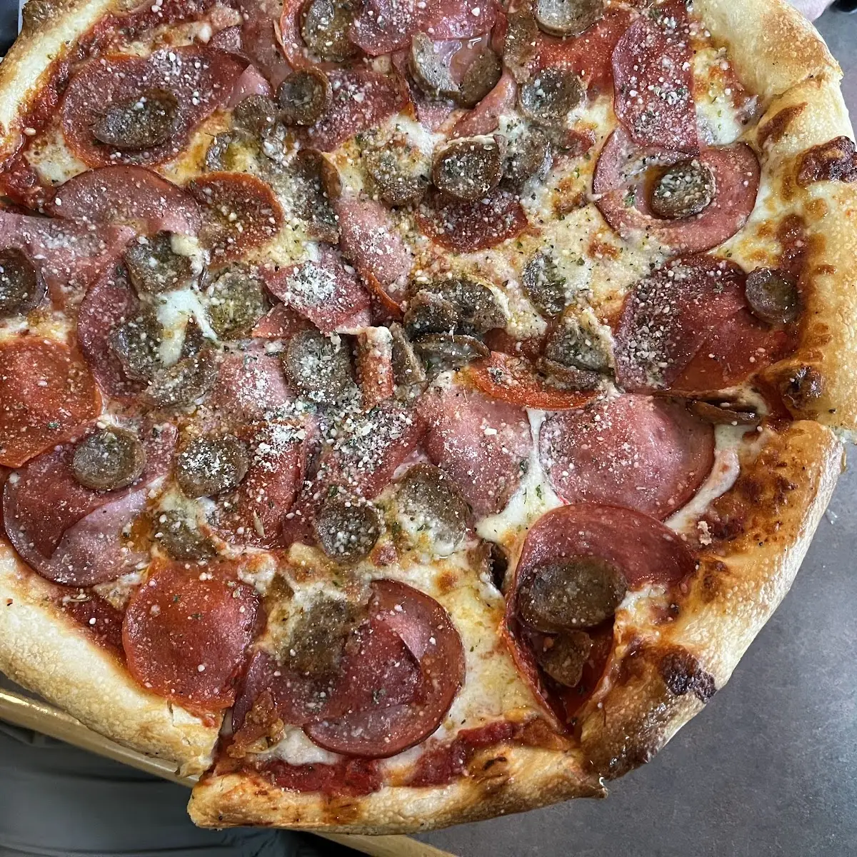 All Meat Pizza