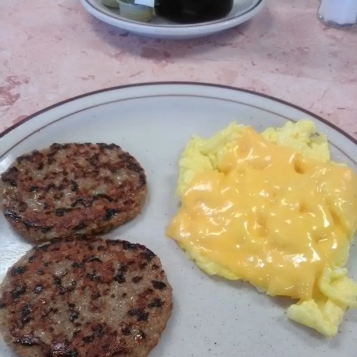 Turkey Sausage and Cheese Eggs