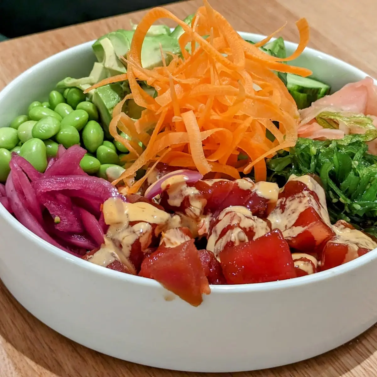 Ahi Tuna Poke Plate