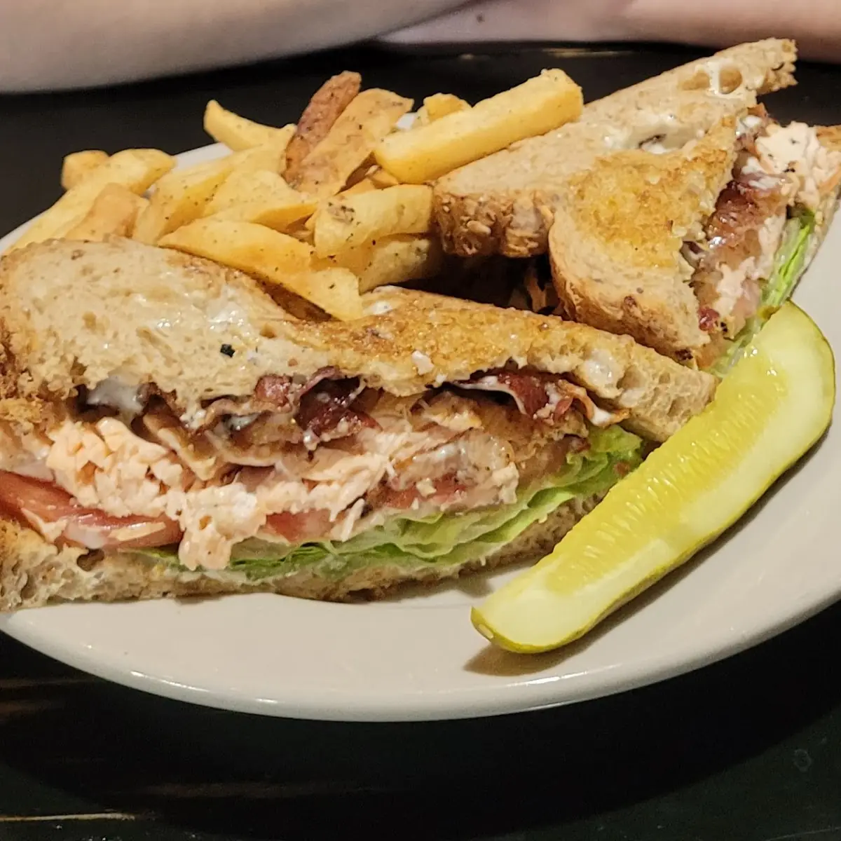 Yellow Fin Tuna Sandwich