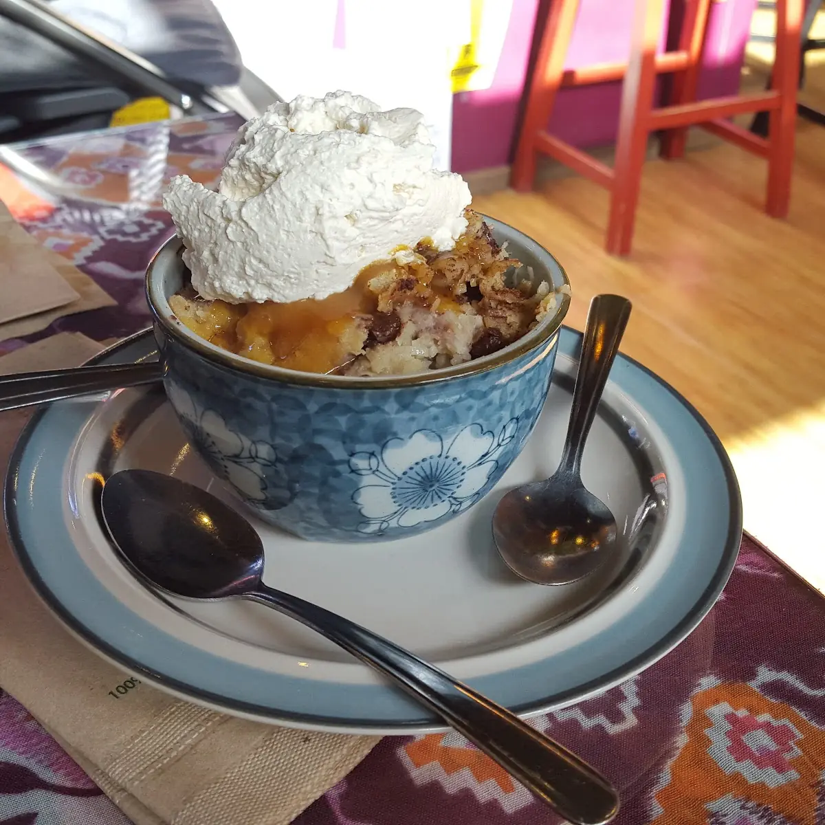 Coconut Pecan Bread Pudding