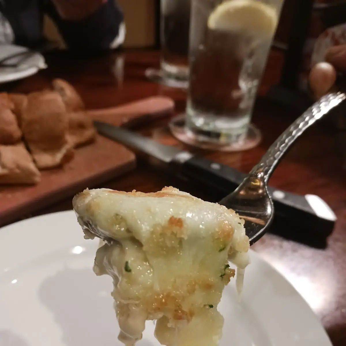 White Cheddar Stuffed Mushrooms