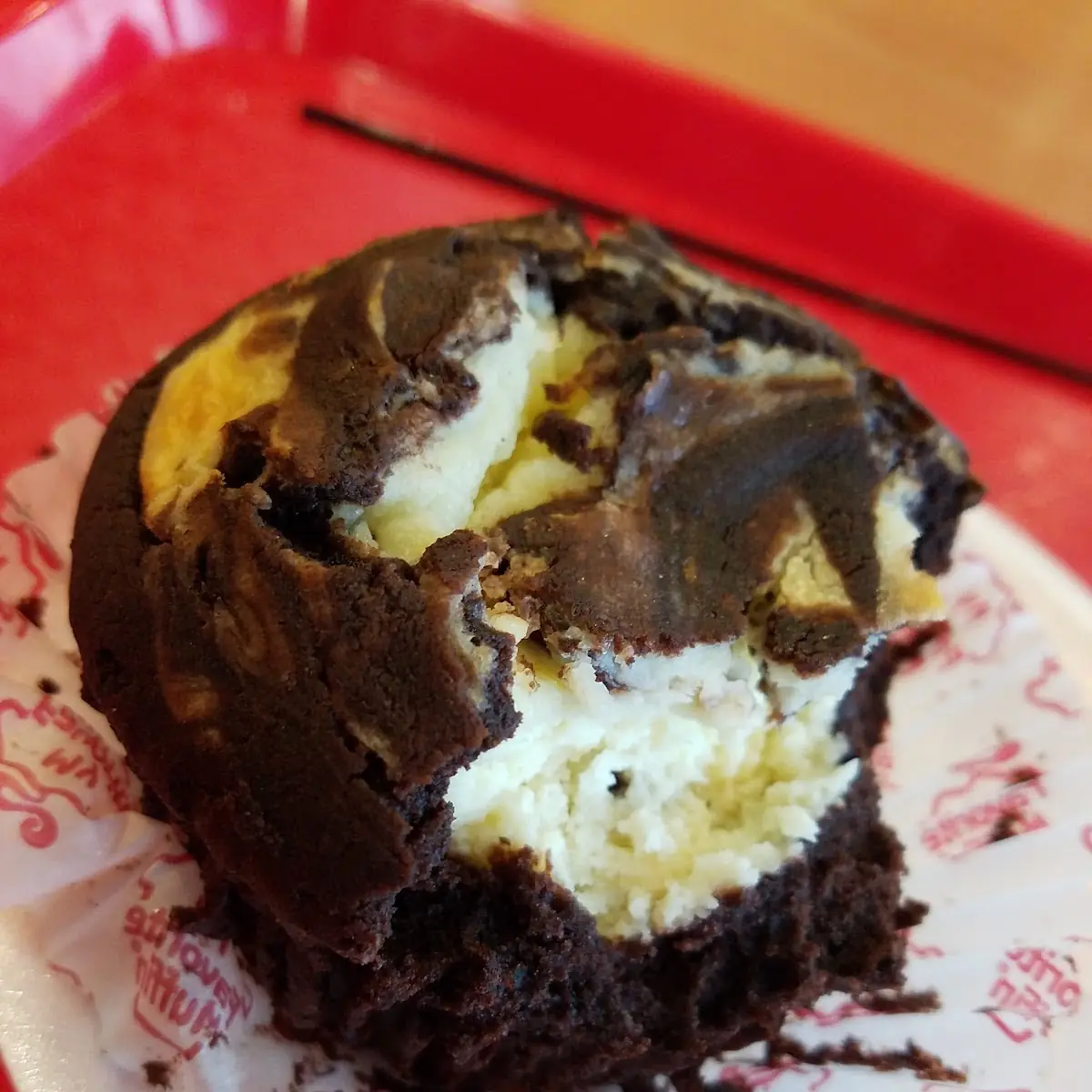 Chocolate Cheesecake Muffin