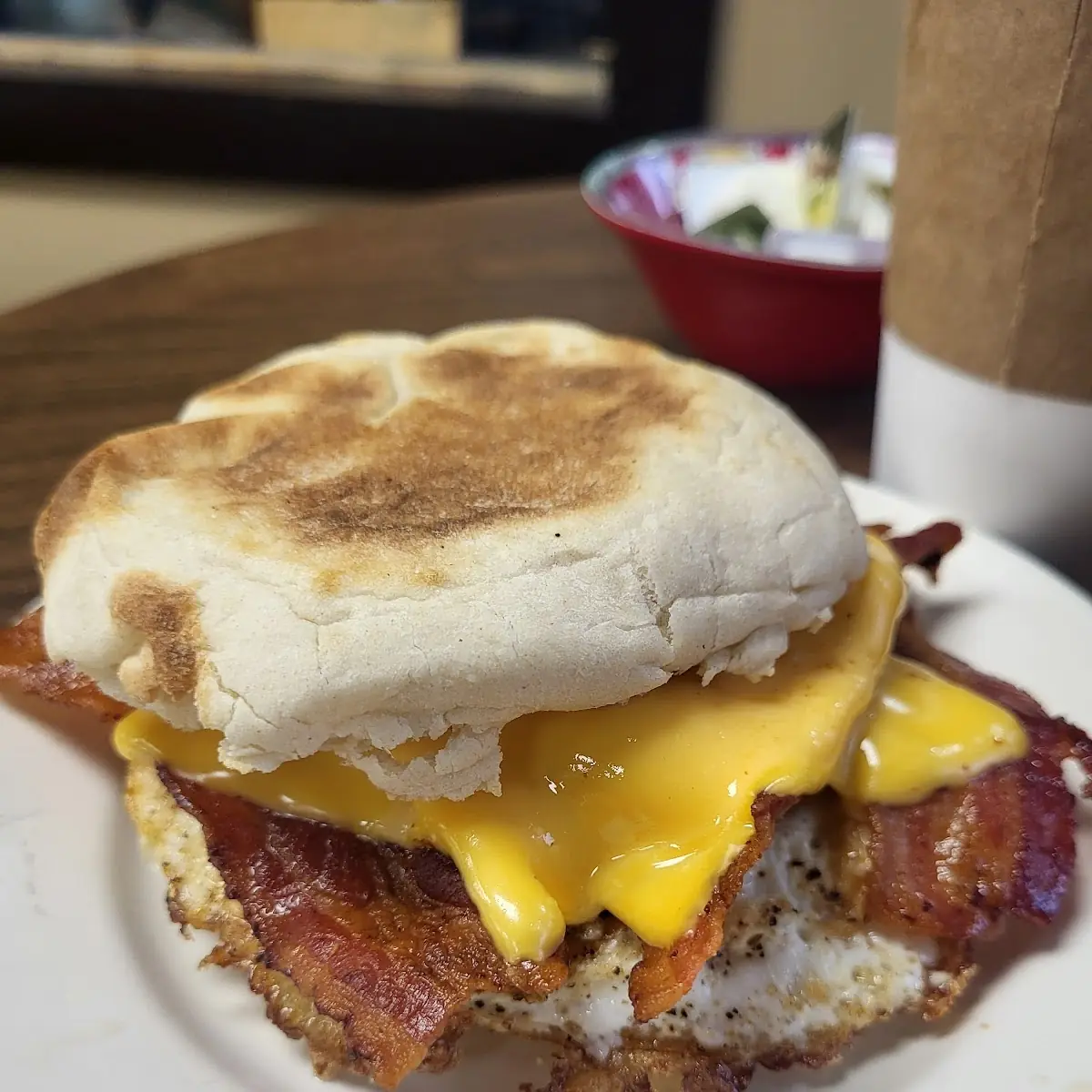 Bacon Egg & Cheese Muffin