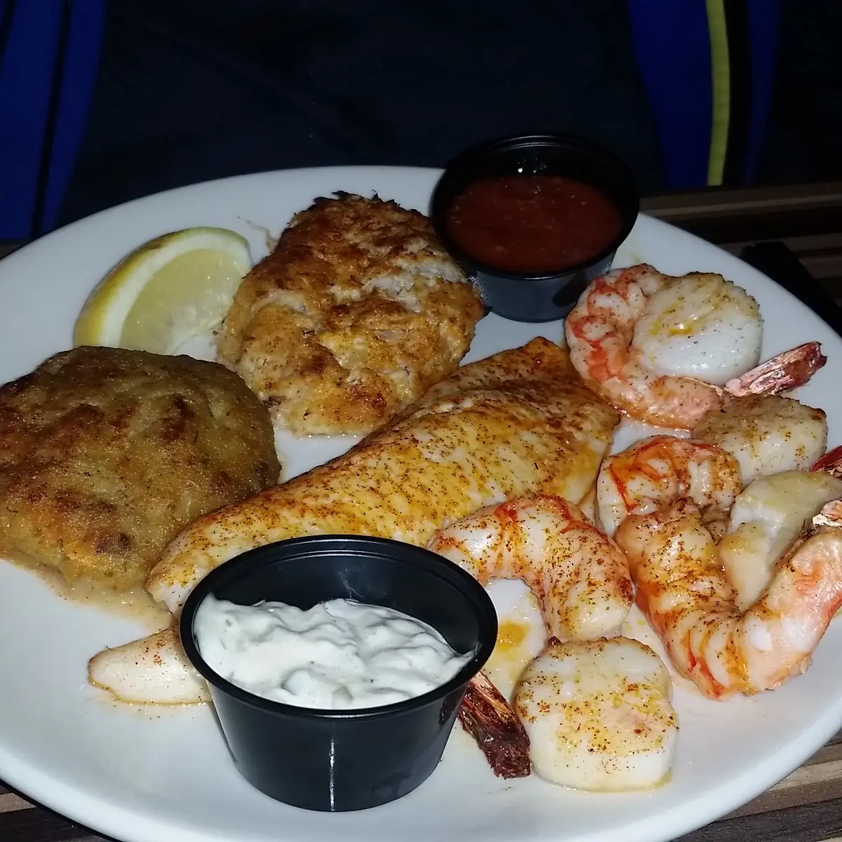 Broiled Seafood Combination