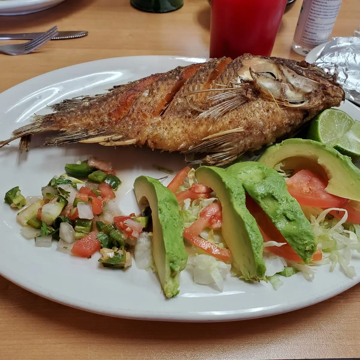 Mojarra Frita Fried Tilapia