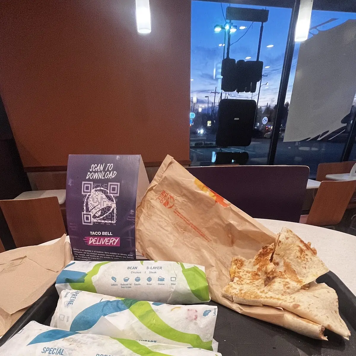 5 Layer Beef Burrito