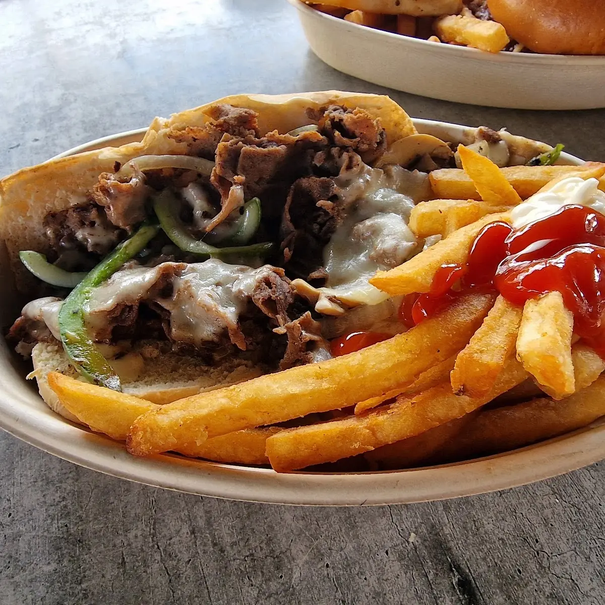 Philly Cheesesteak Sandwich