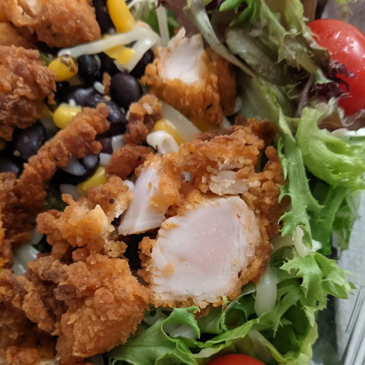 Fried Chicken Salad