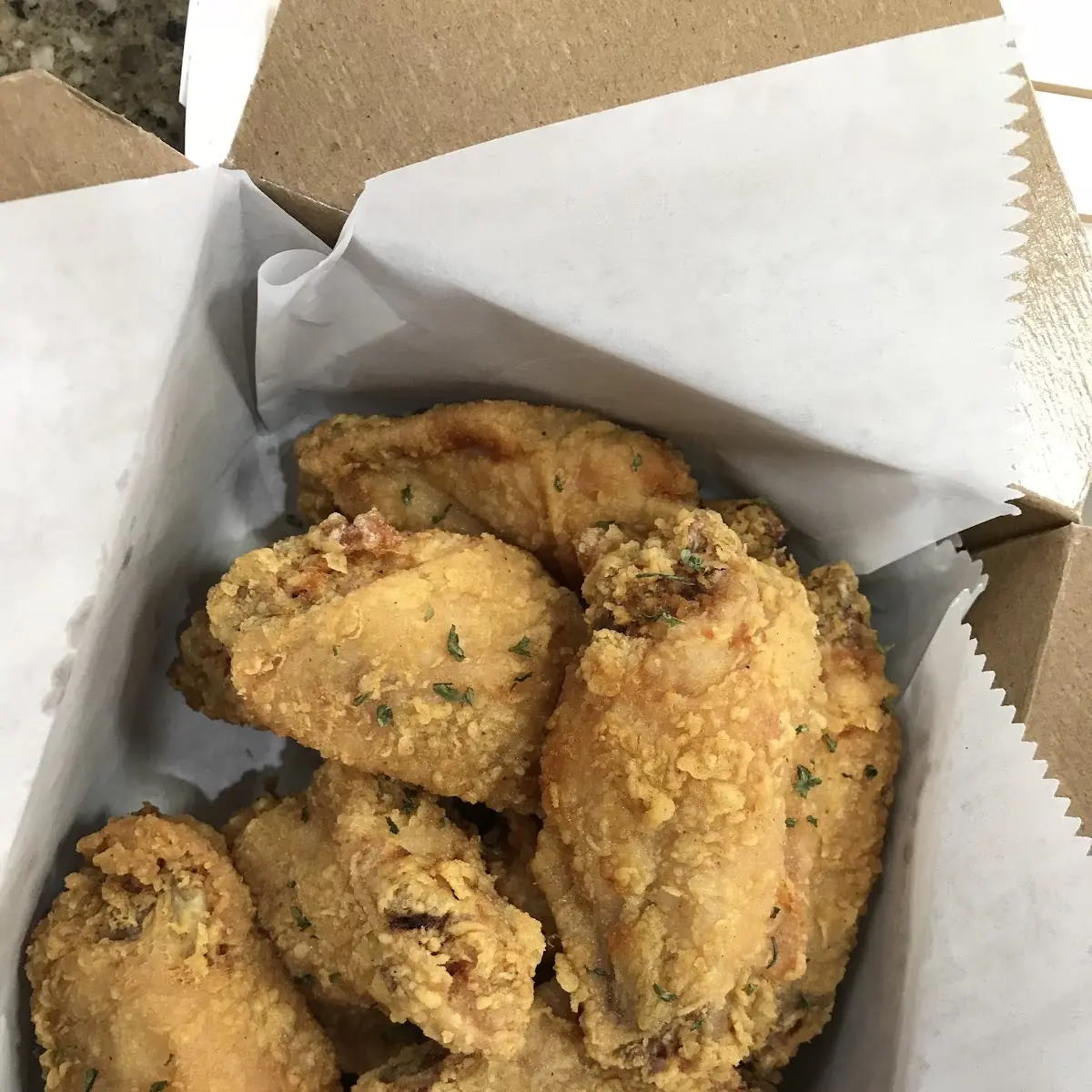 Chicken Plate (4pcs wings)