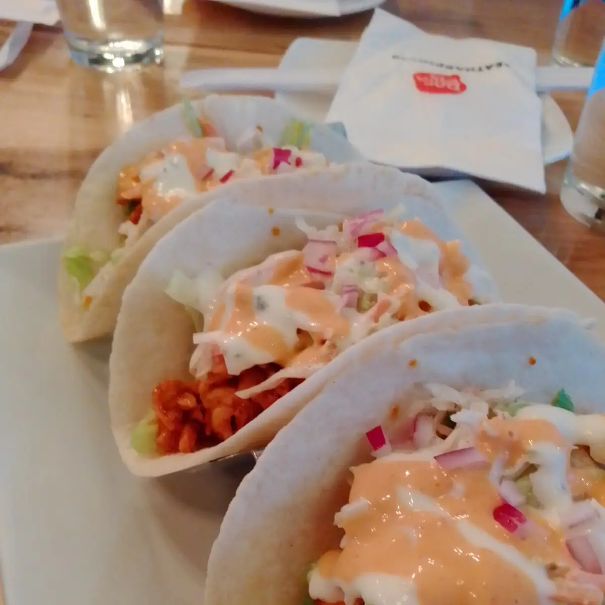 Korean Chicken Tacos