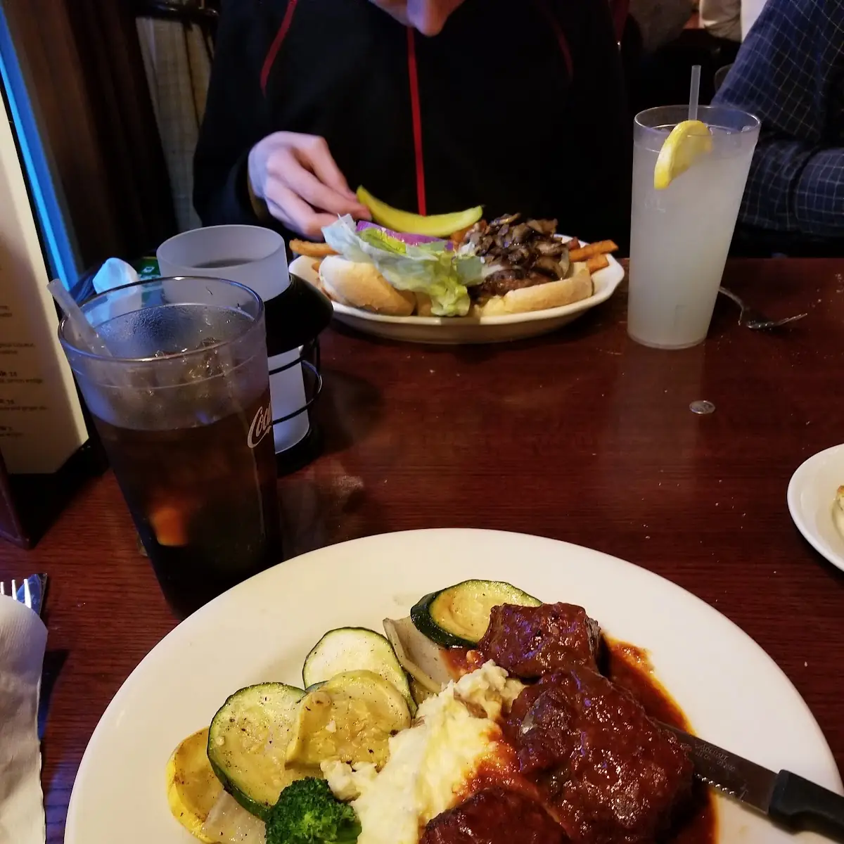Braised Short Ribs and Loft Burger