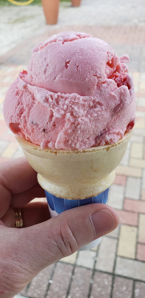 Cherry Ice Cream Cone