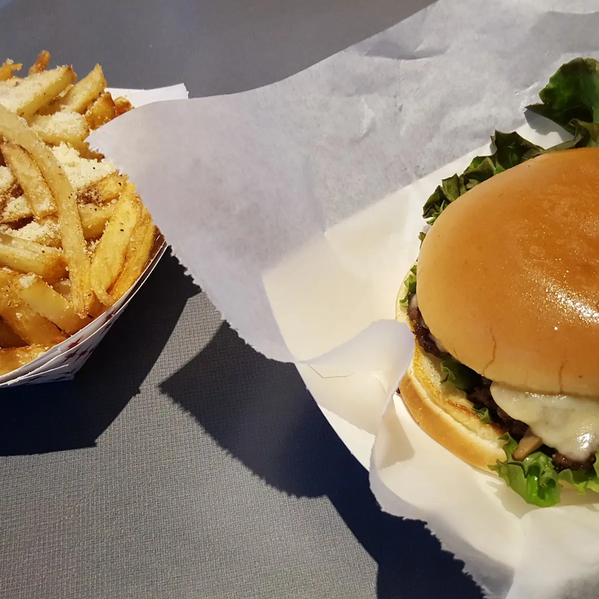 Mushroom Swiss Burger