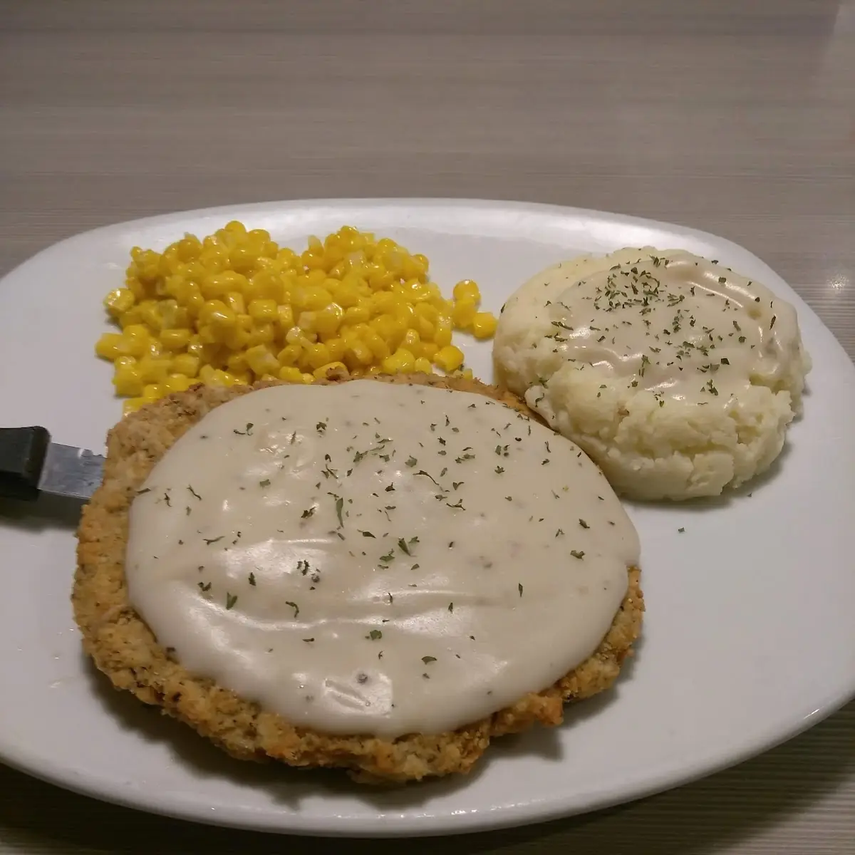 Country Fried Steak & Eggs