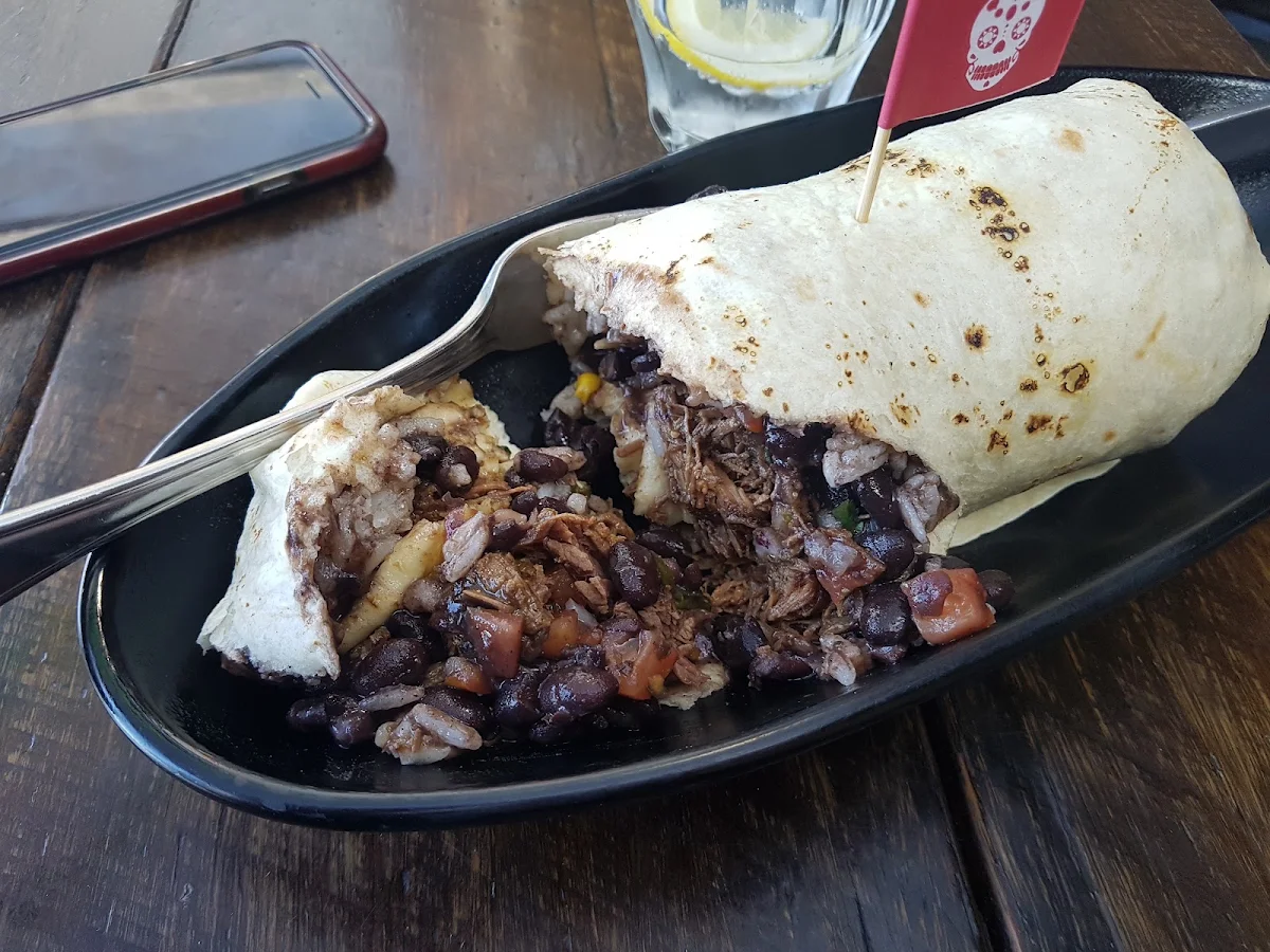 Beef Burrito, Mex & Co Manly