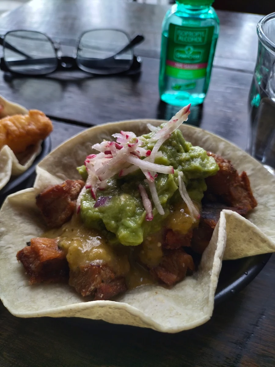 Pork Carnitas Taco, Mex & Co Manly